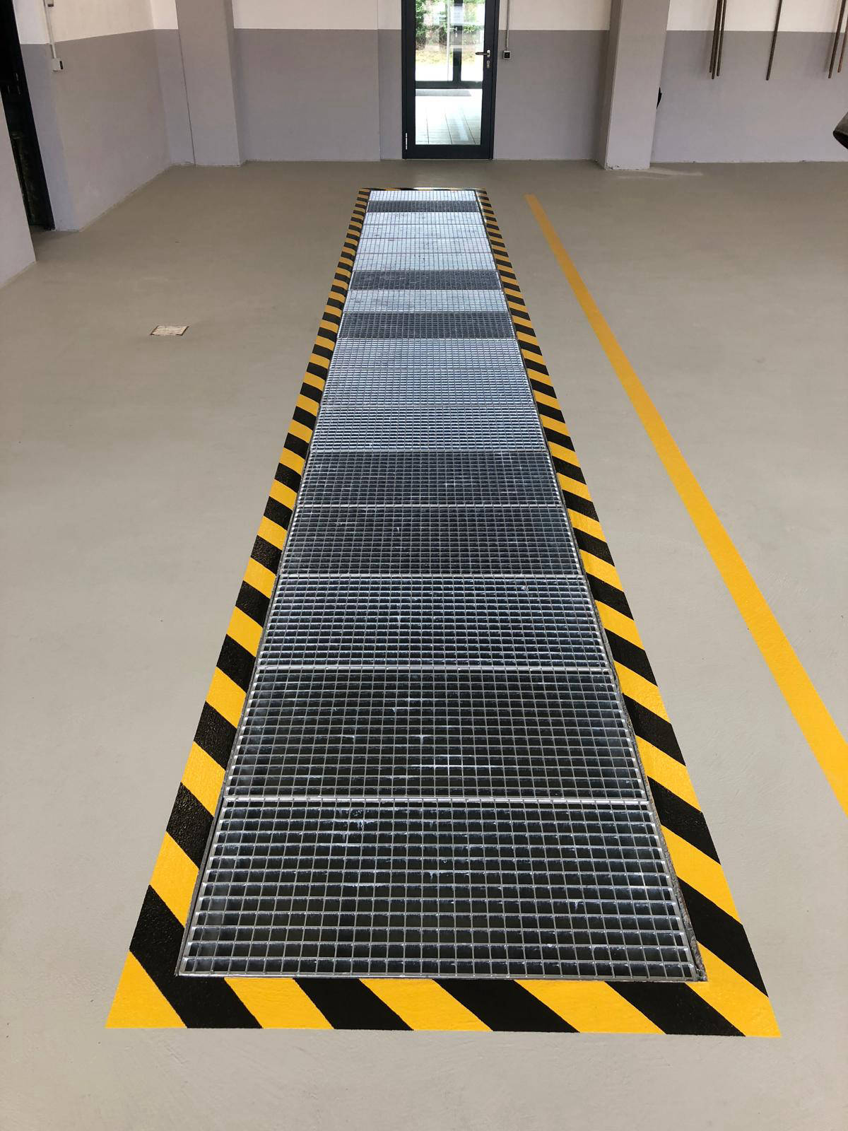 Chemoboden Mittermeier - Markierungen